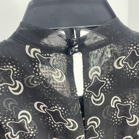 ANNA SUI for Target  Romantic Baby Doll Ruffles Mesh Tie Sleeveless top … - Picture 4 of 8